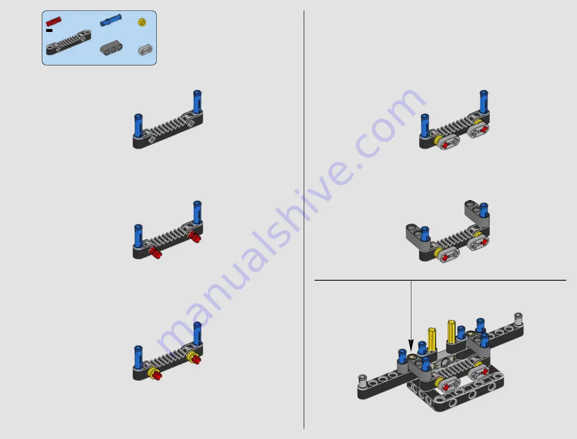 LEGO Technic Volvo 42081 Manual Download Page 65