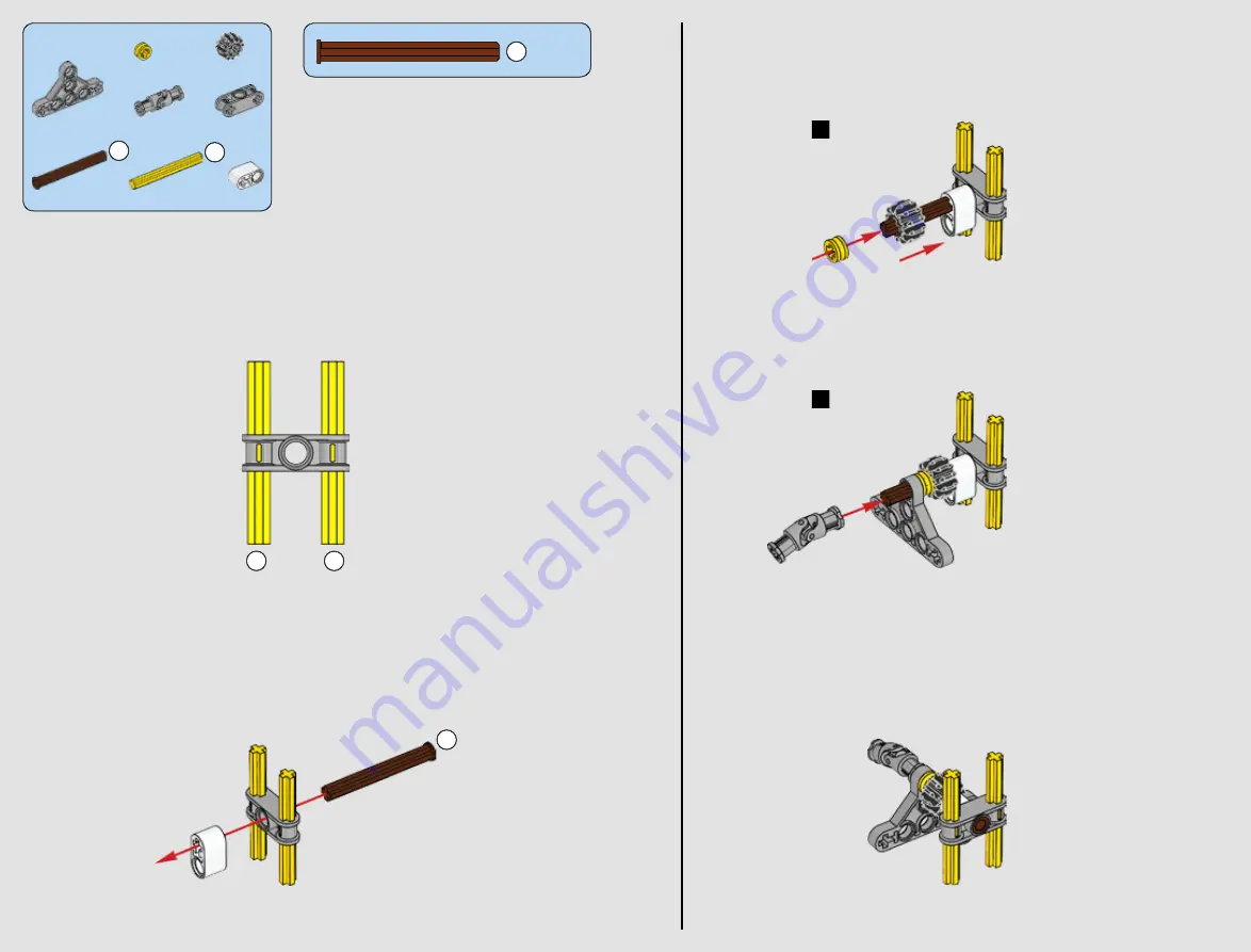 LEGO Technic Volvo 42081 Manual Download Page 68