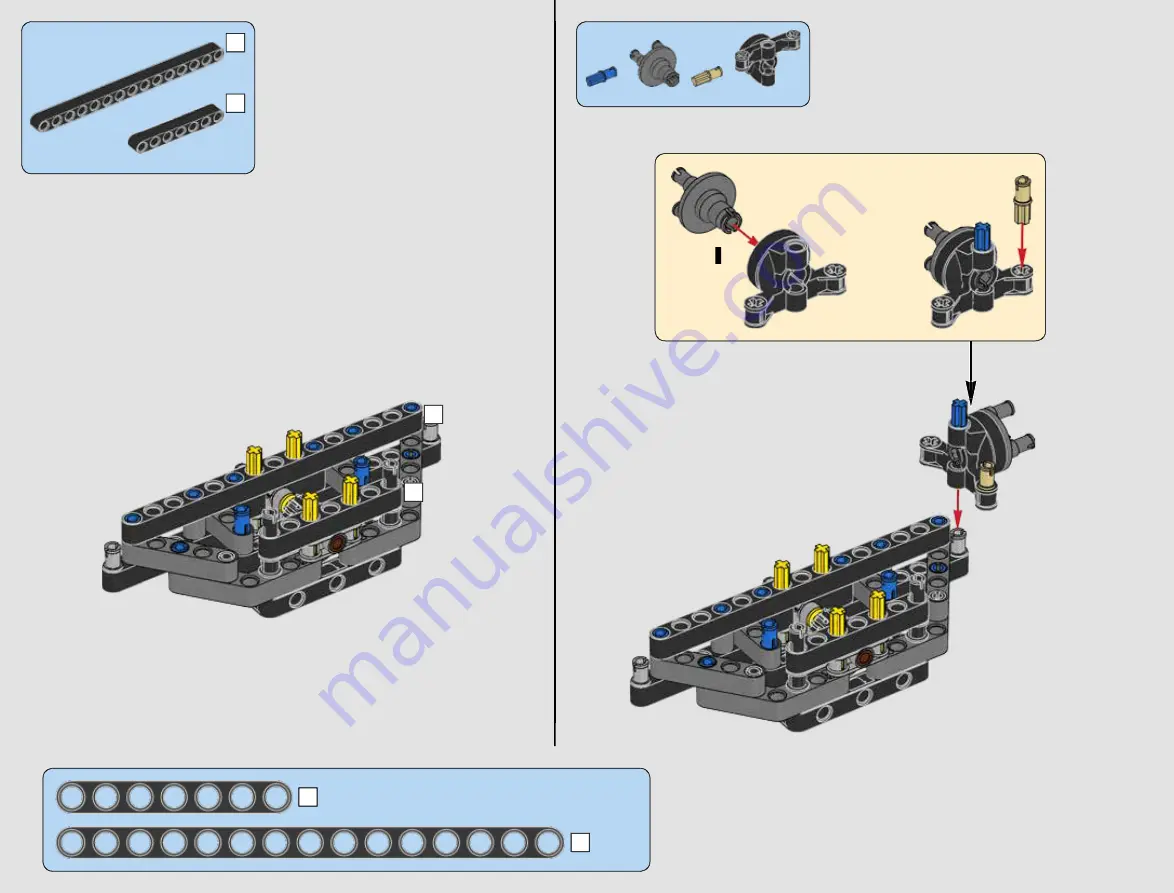 LEGO Technic Volvo 42081 Manual Download Page 70