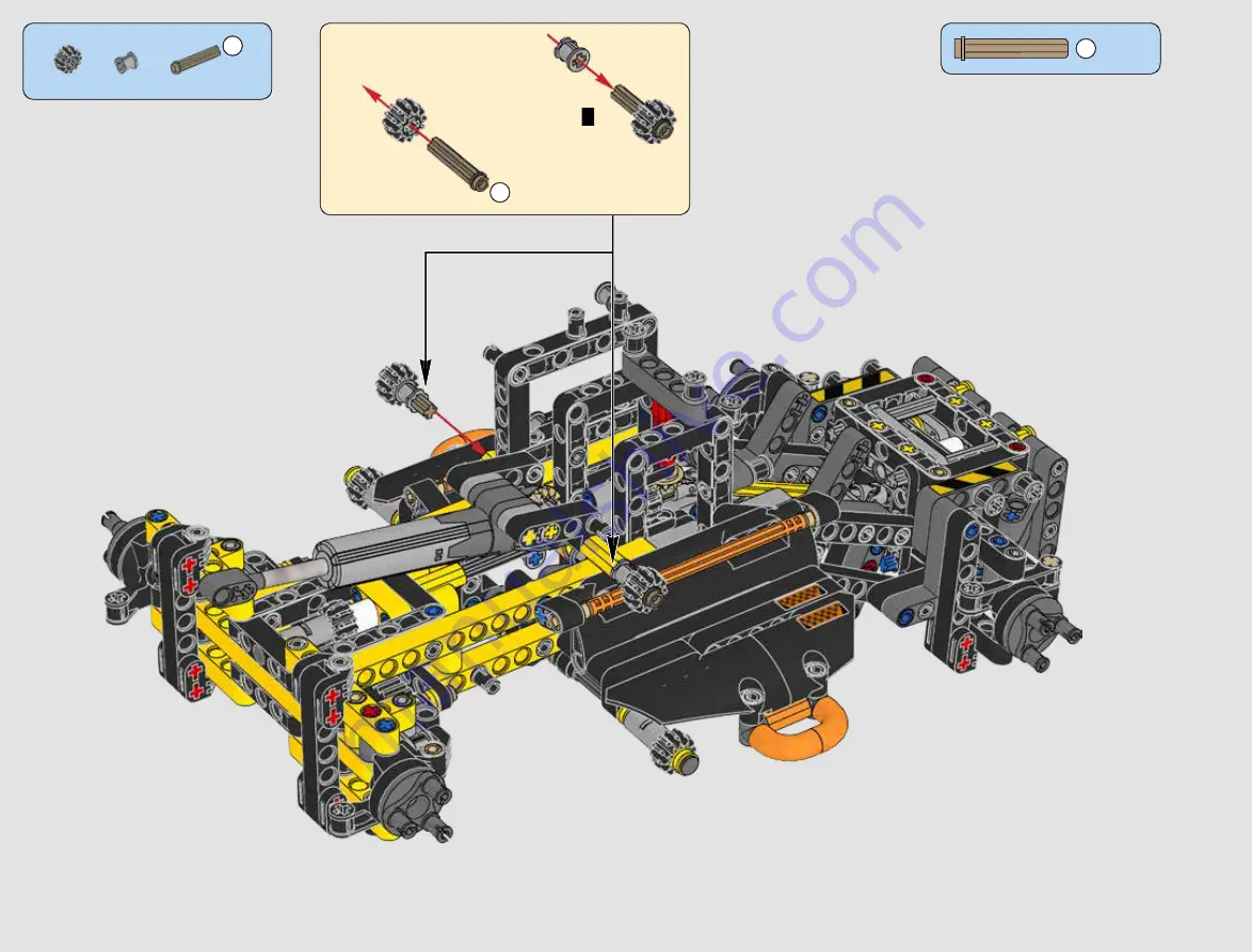 LEGO Technic Volvo 42081 Manual Download Page 92