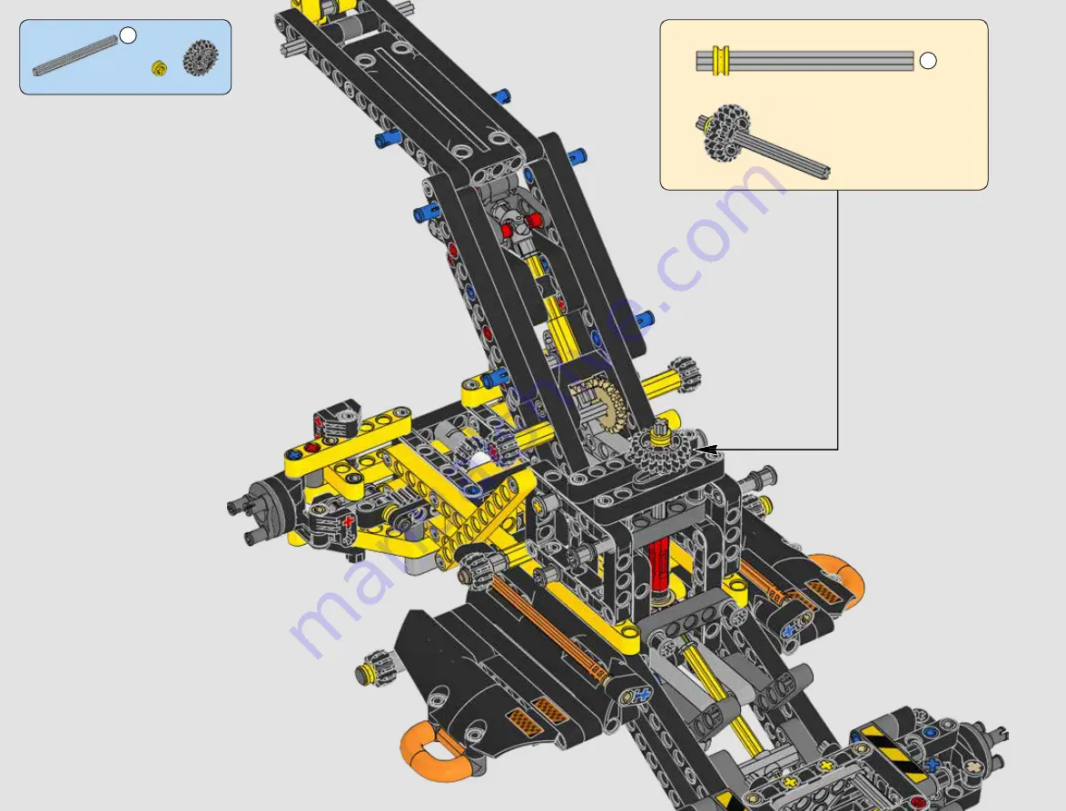 LEGO Technic Volvo 42081 Скачать руководство пользователя страница 120