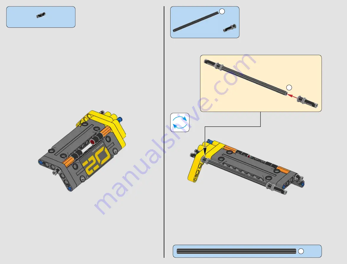 LEGO Technic Volvo 42081 Скачать руководство пользователя страница 184