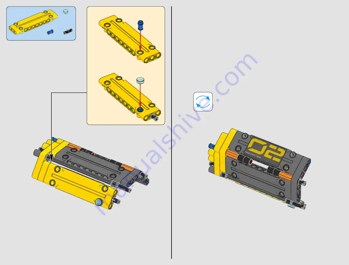 LEGO Technic Volvo 42081 Скачать руководство пользователя страница 186