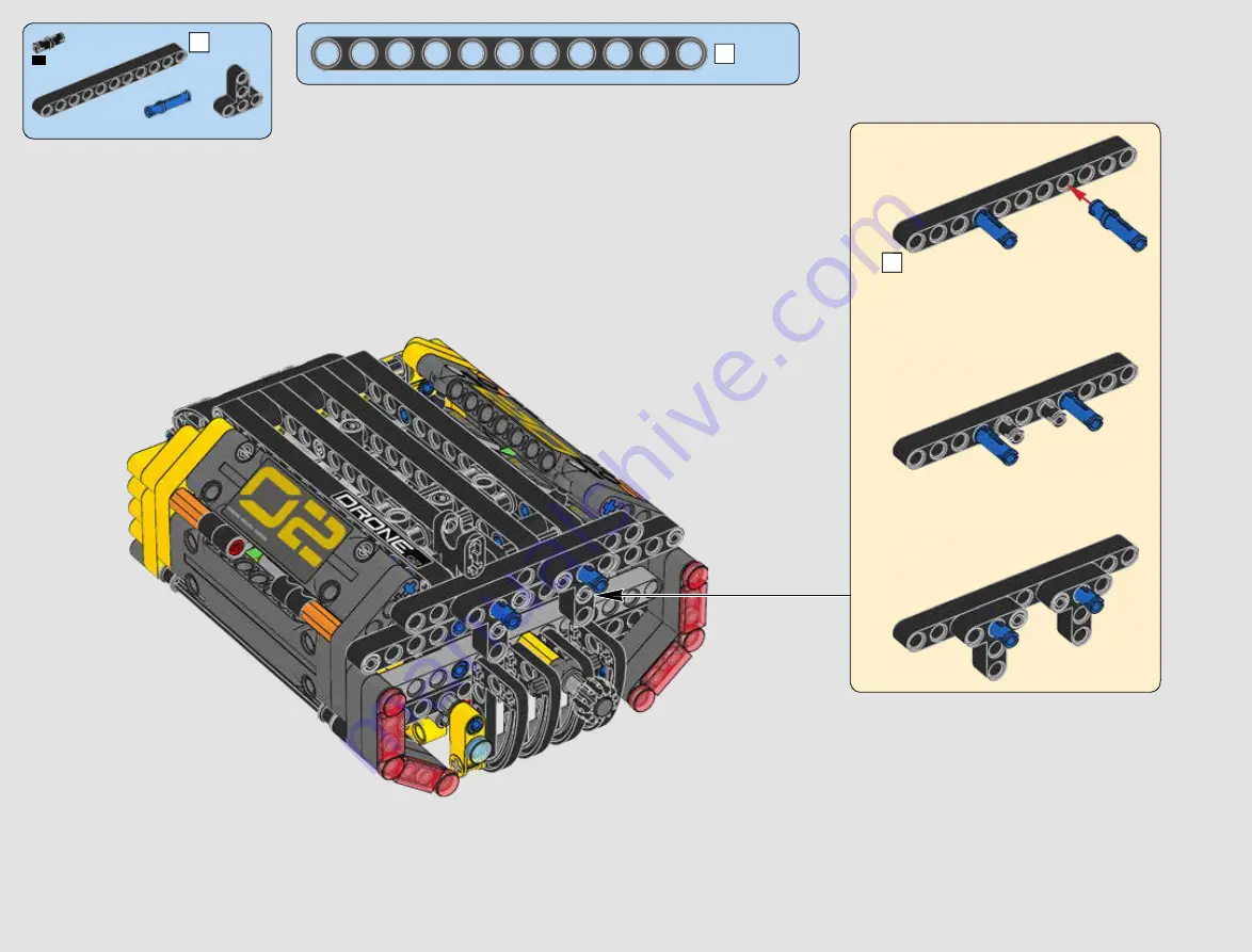 LEGO Technic Volvo 42081 Manual Download Page 200