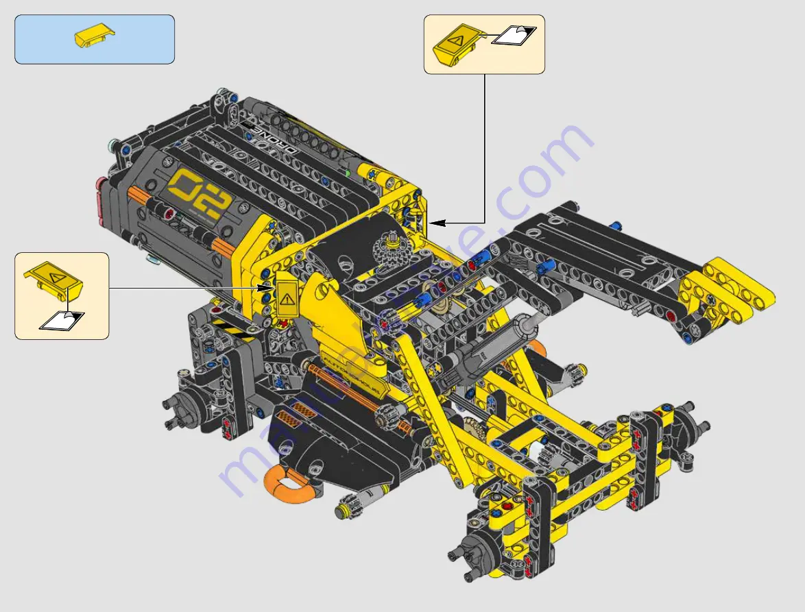 LEGO Technic Volvo 42081 Скачать руководство пользователя страница 216