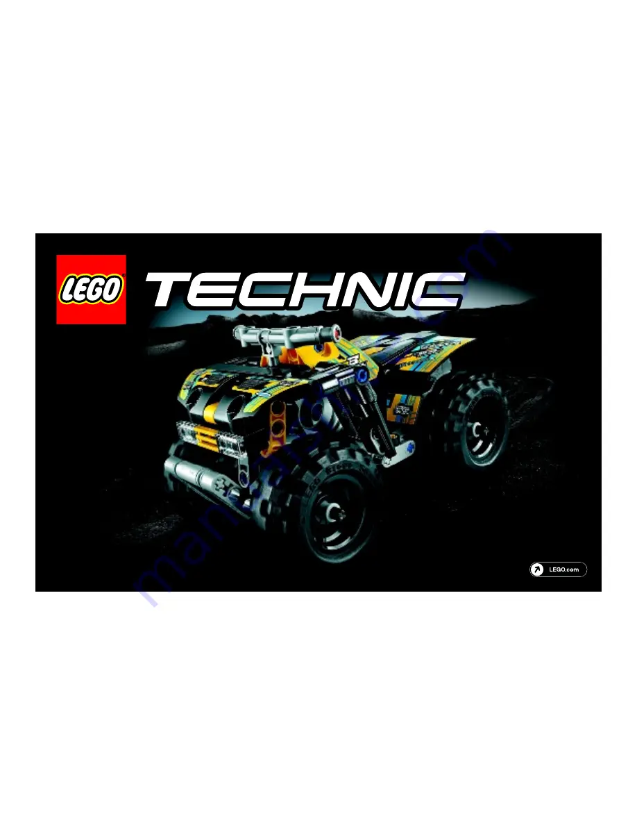 LEGO Technics 42034 Assembly Instructions Manual Download Page 1