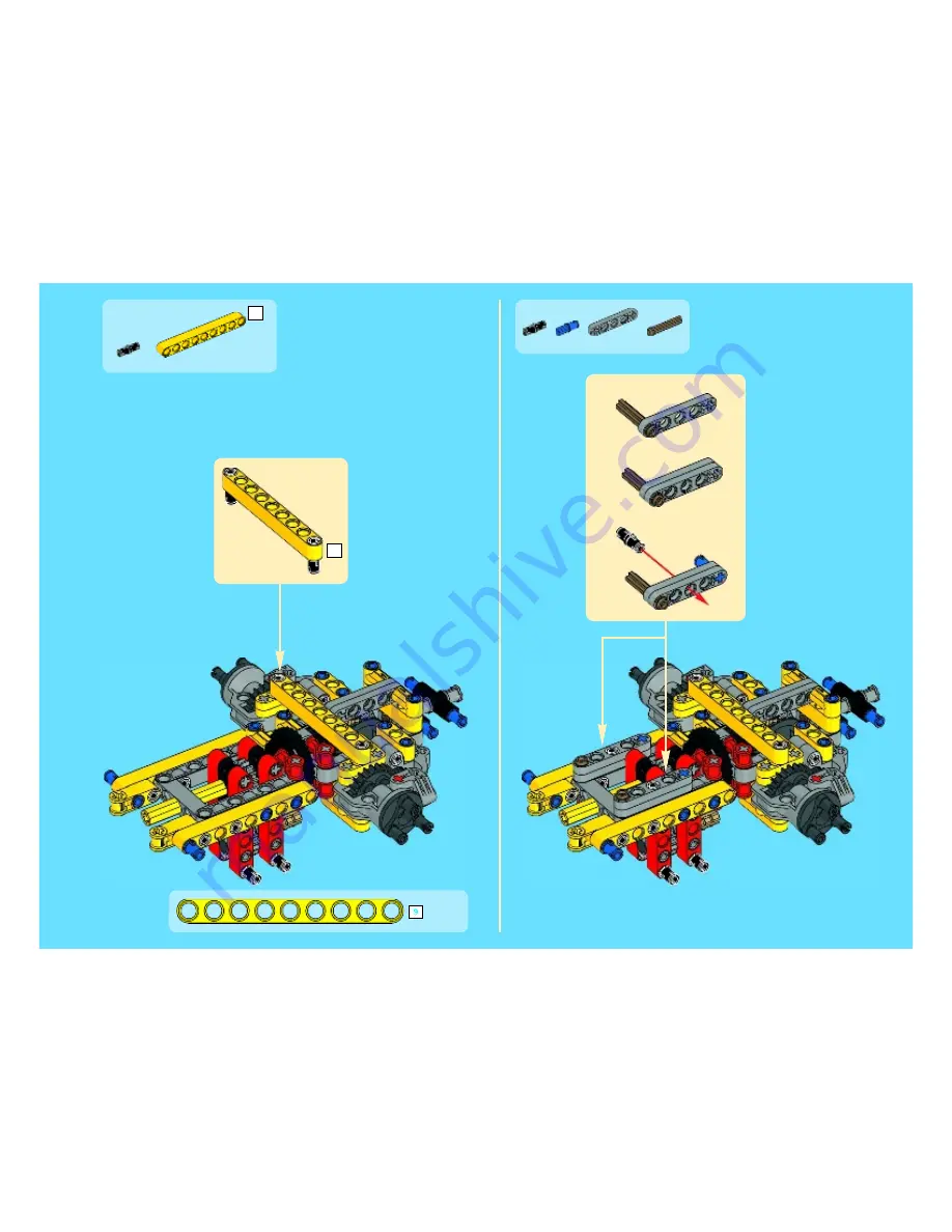 LEGO TECHNIK 42030 Building Instructions Download Page 27