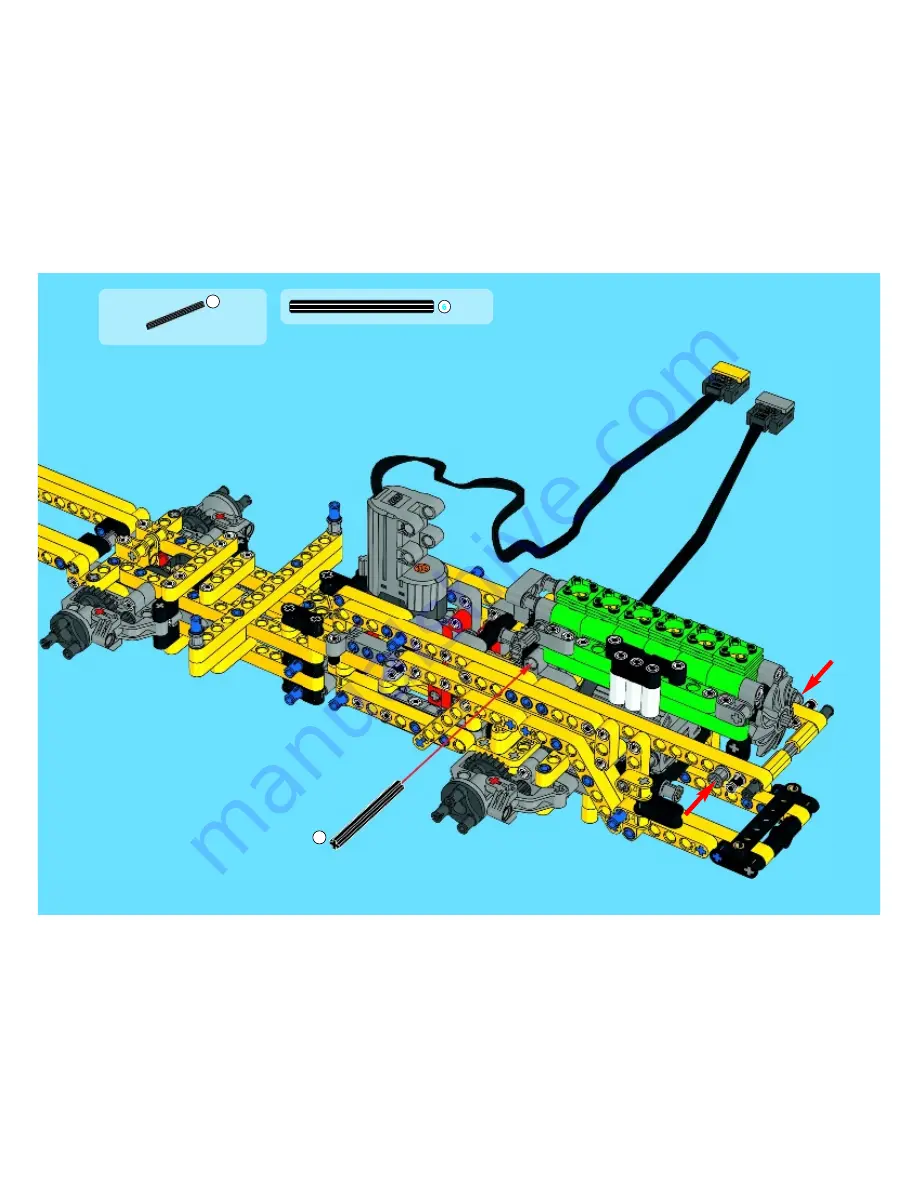 LEGO TECHNIK 42030 Building Instructions Download Page 93