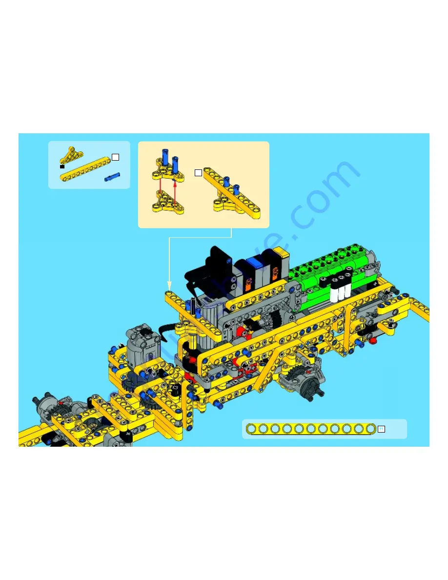 LEGO TECHNIK 42030 Building Instructions Download Page 121