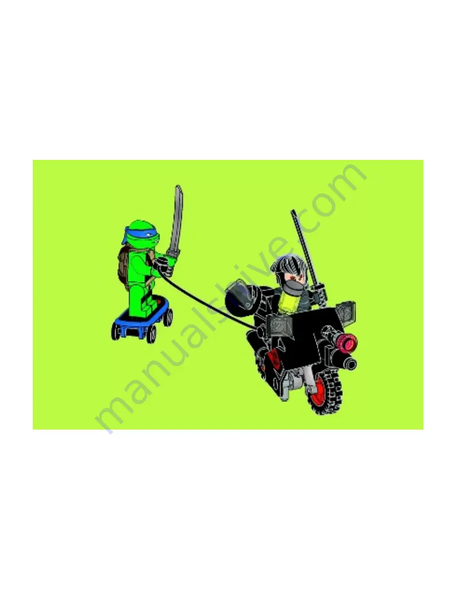 LEGO Teenage Mutant Ninja Turtles 79118 Скачать руководство пользователя страница 17