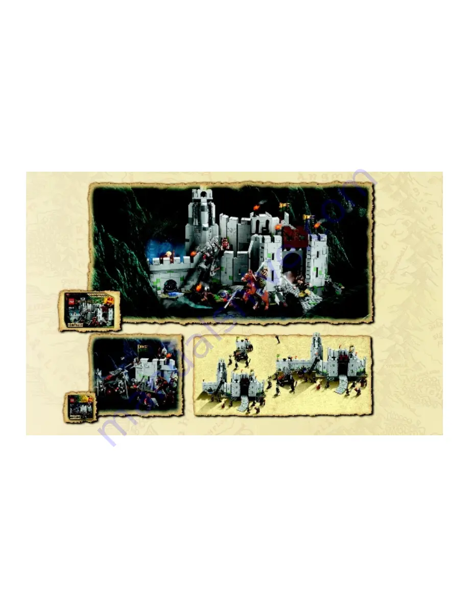 LEGO The Lord of the Rings 9471 Скачать руководство пользователя страница 72