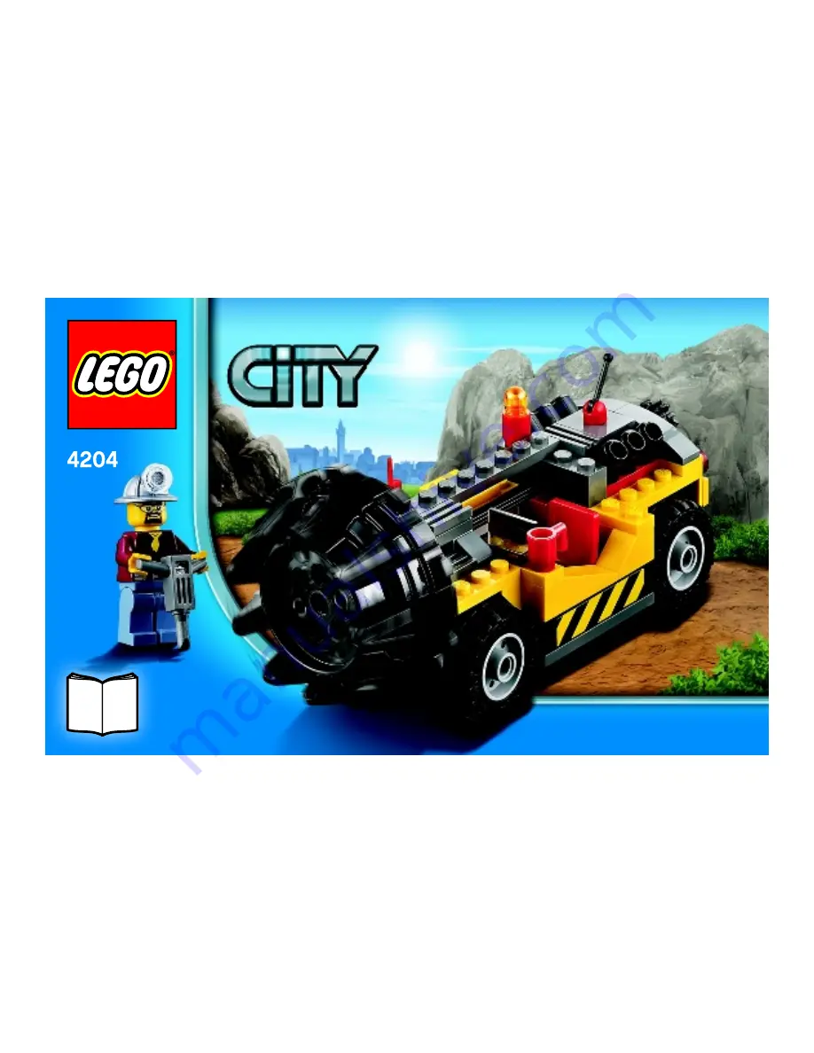 LEGO The Mine 4204 Manual Download Page 1