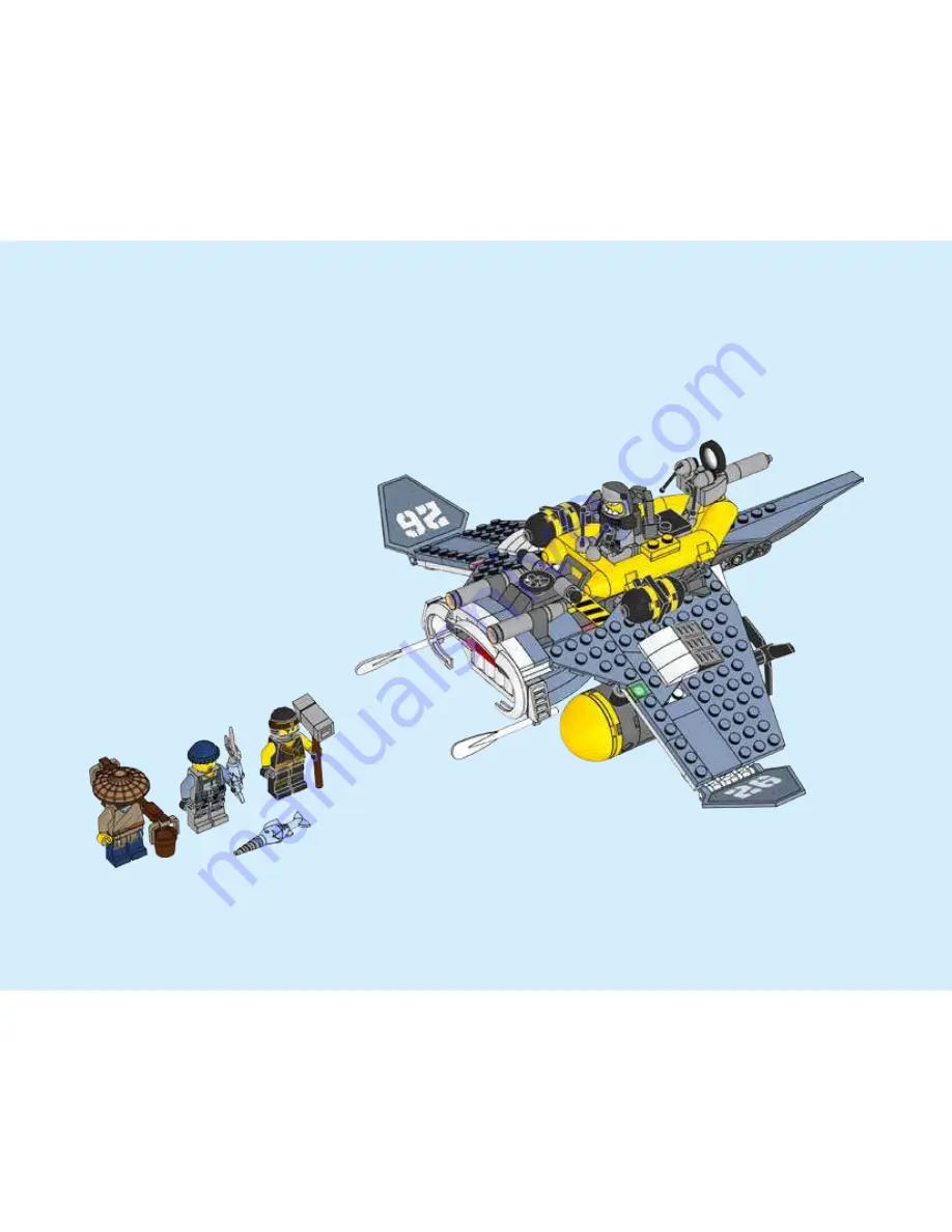 LEGO The Ninjago movie 70609 Скачать руководство пользователя страница 51