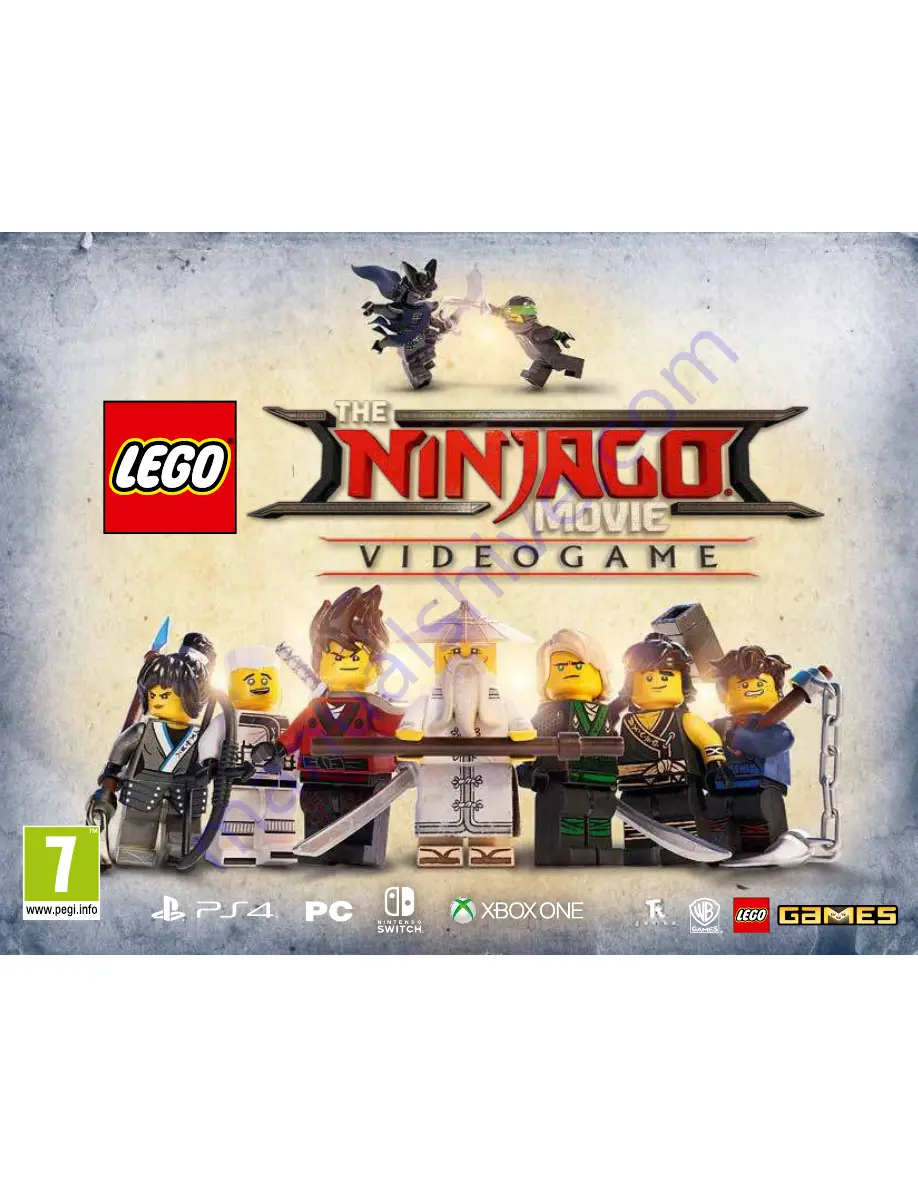 LEGO The Ninjago movie 70609 Скачать руководство пользователя страница 56