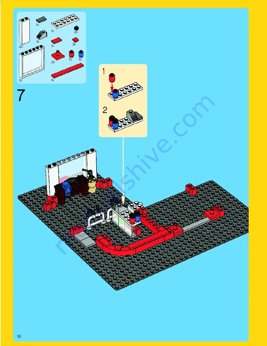 LEGO Town Plan 10184-1 Скачать руководство пользователя страница 16