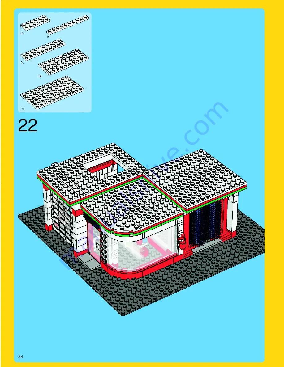 LEGO Town Plan 10184-1 Скачать руководство пользователя страница 34