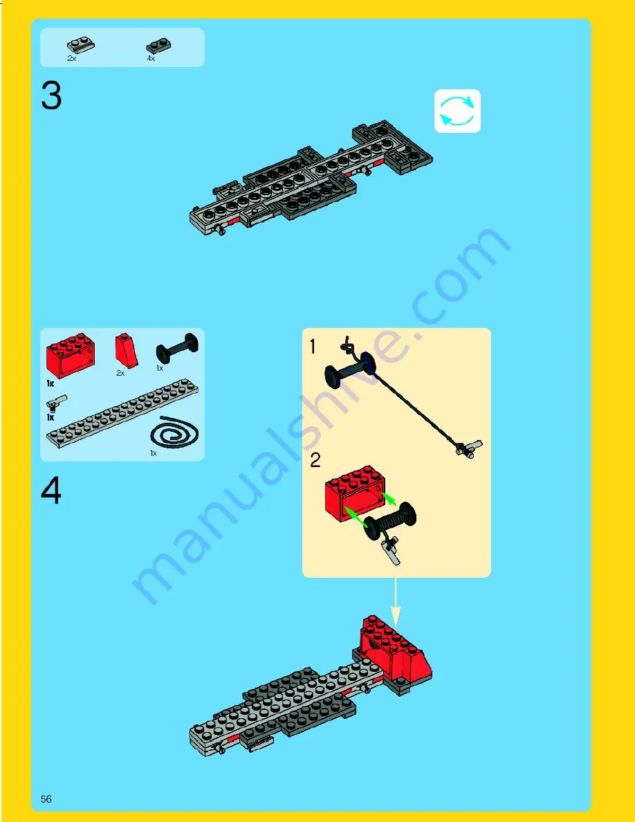 LEGO Town Plan 10184-1 Скачать руководство пользователя страница 56