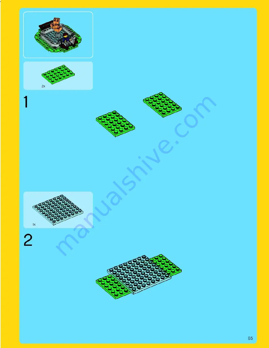 LEGO Town Plan 10184-1 Скачать руководство пользователя страница 65