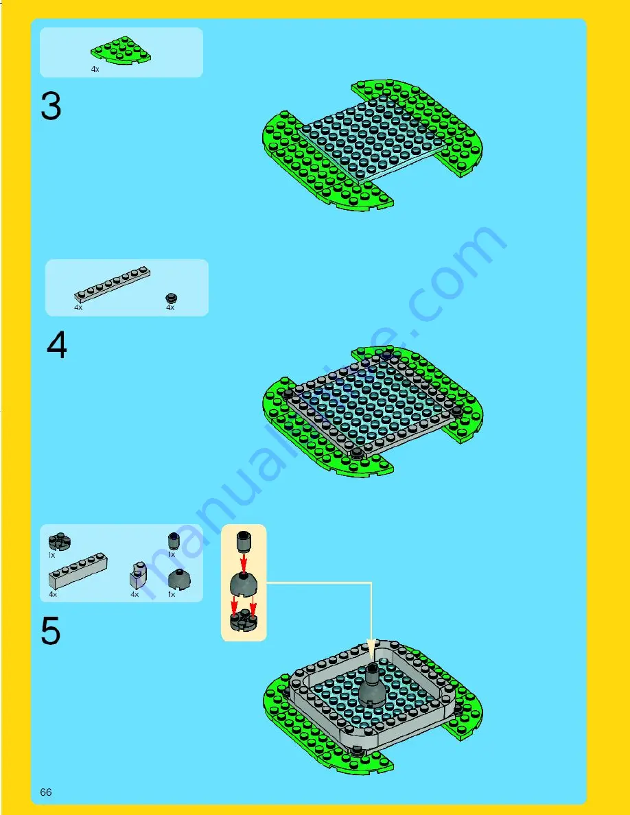 LEGO Town Plan 10184-1 Скачать руководство пользователя страница 66