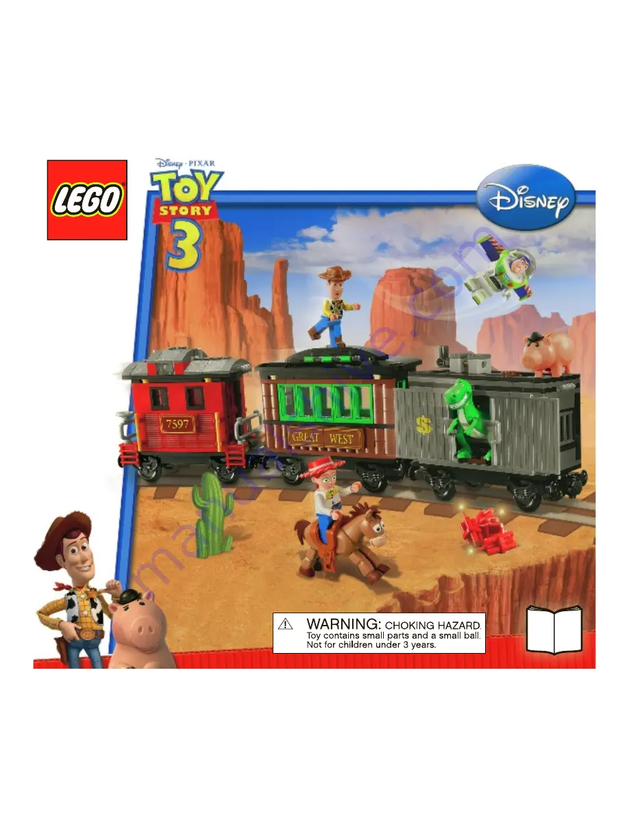 LEGO Toy Story 3 7597 Building Instructions Download Page 1