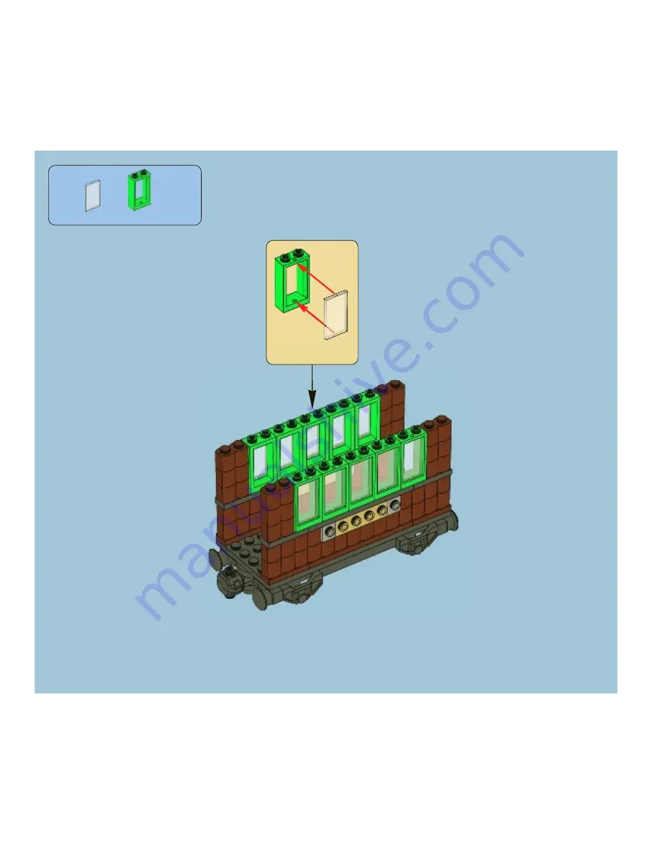 LEGO Toy Story 3 7597 Building Instructions Download Page 28