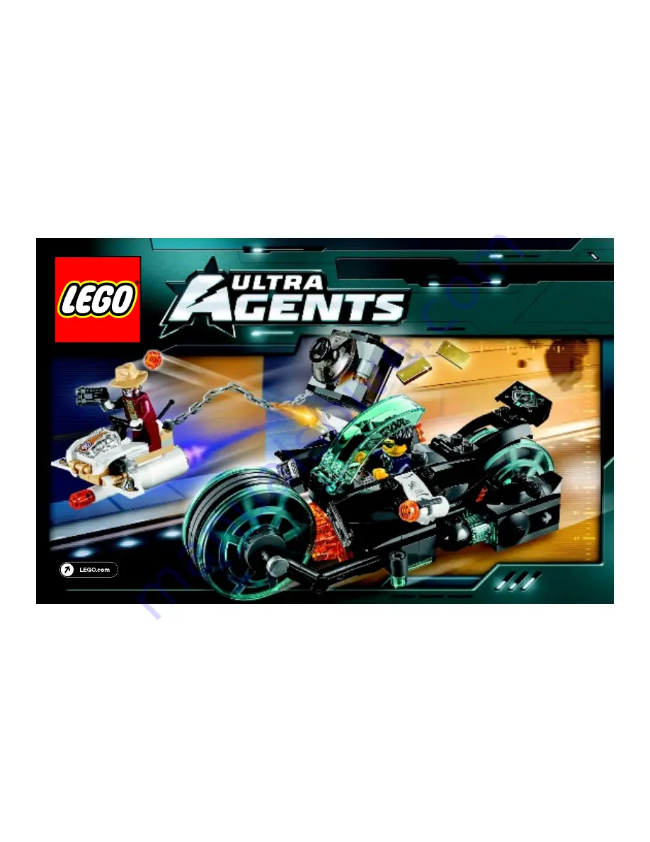 LEGO Ultra Agents 70167 Assembly Manual Download Page 1