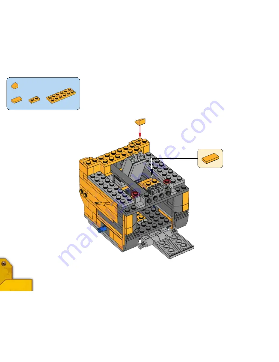 LEGO WALL 21303 Building Instructions Download Page 40