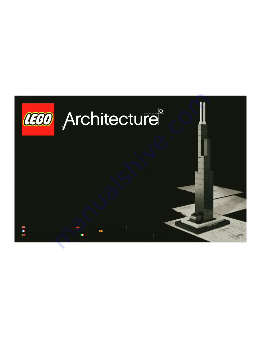 LEGO Willis Tower Instructions Manual Download Page 1