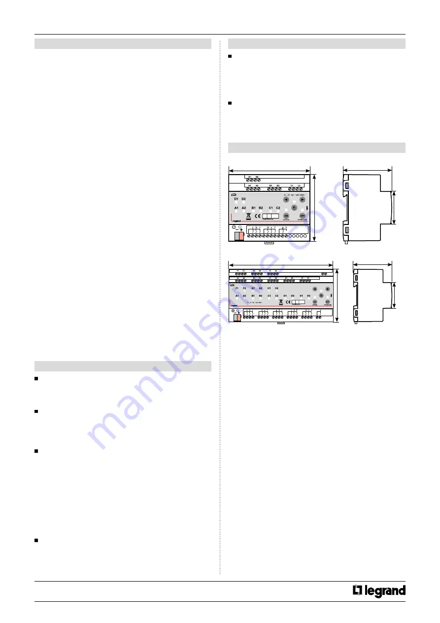 LEGRAND 0 026 72 Скачать руководство пользователя страница 3