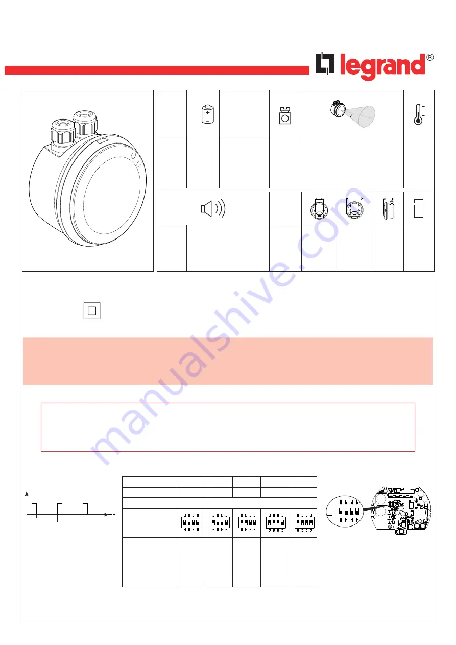 LEGRAND 0 405 10 Manual Download Page 1