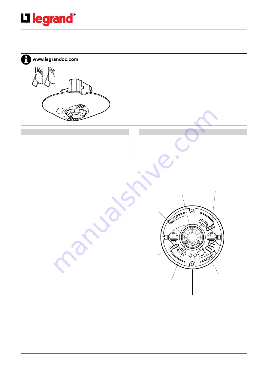 LEGRAND 0 489 35 Technical Data Manual Download Page 1