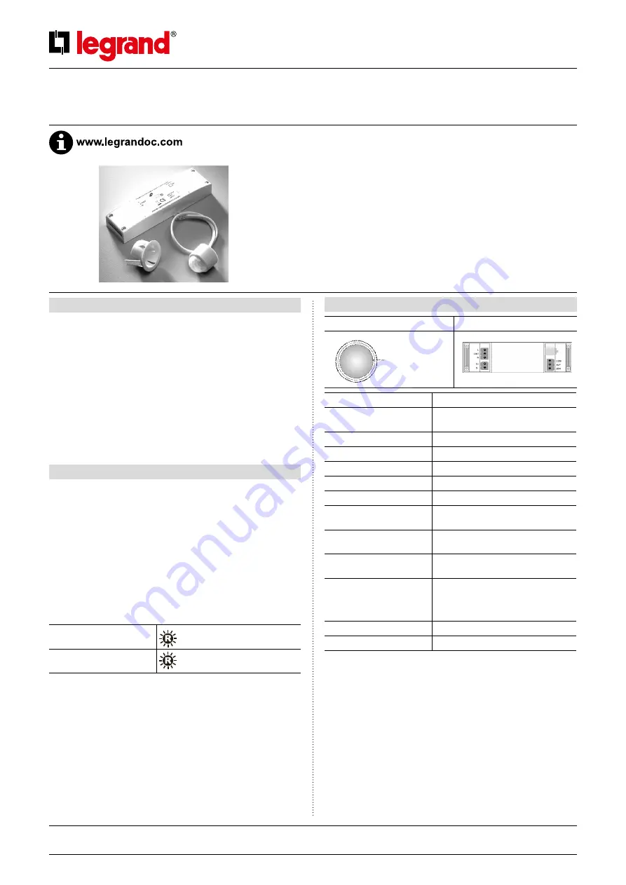 LEGRAND 0 489 53 Instruction Manual Download Page 1