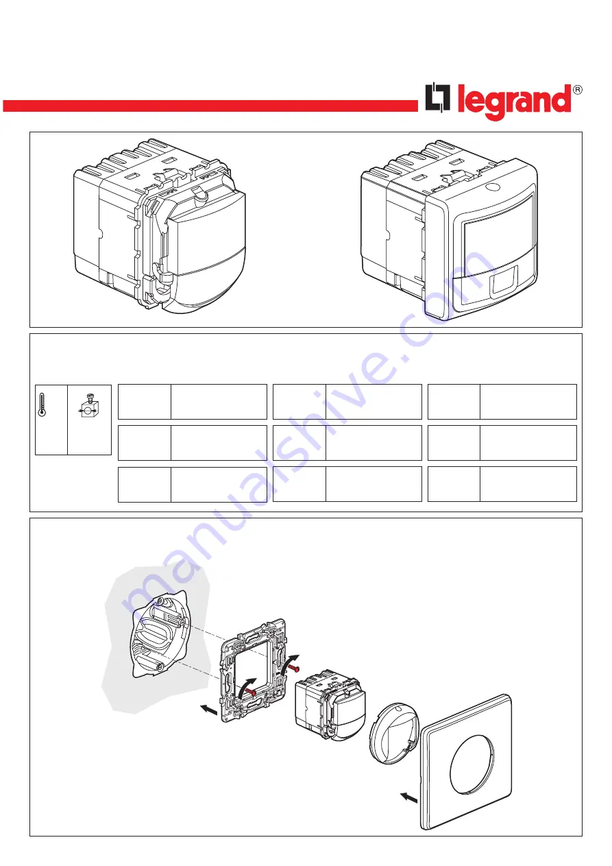 LEGRAND 0 673 69 Manual Download Page 1