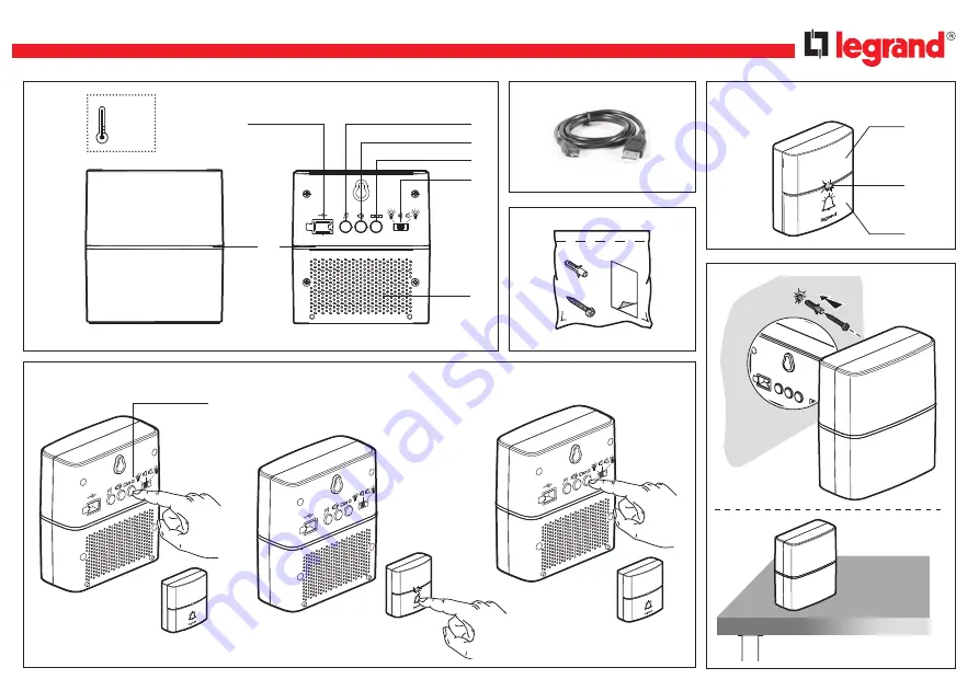 LEGRAND 0 942 70 Instructions For Installation And Use Manual Download Page 1