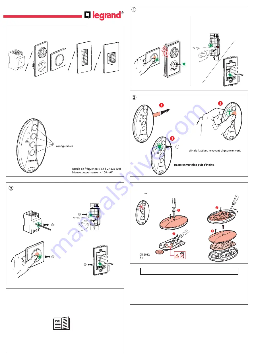 LEGRAND 067695 Скачать руководство пользователя страница 2