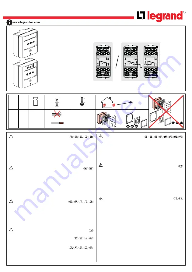 LEGRAND 1 380 23 Скачать руководство пользователя страница 1