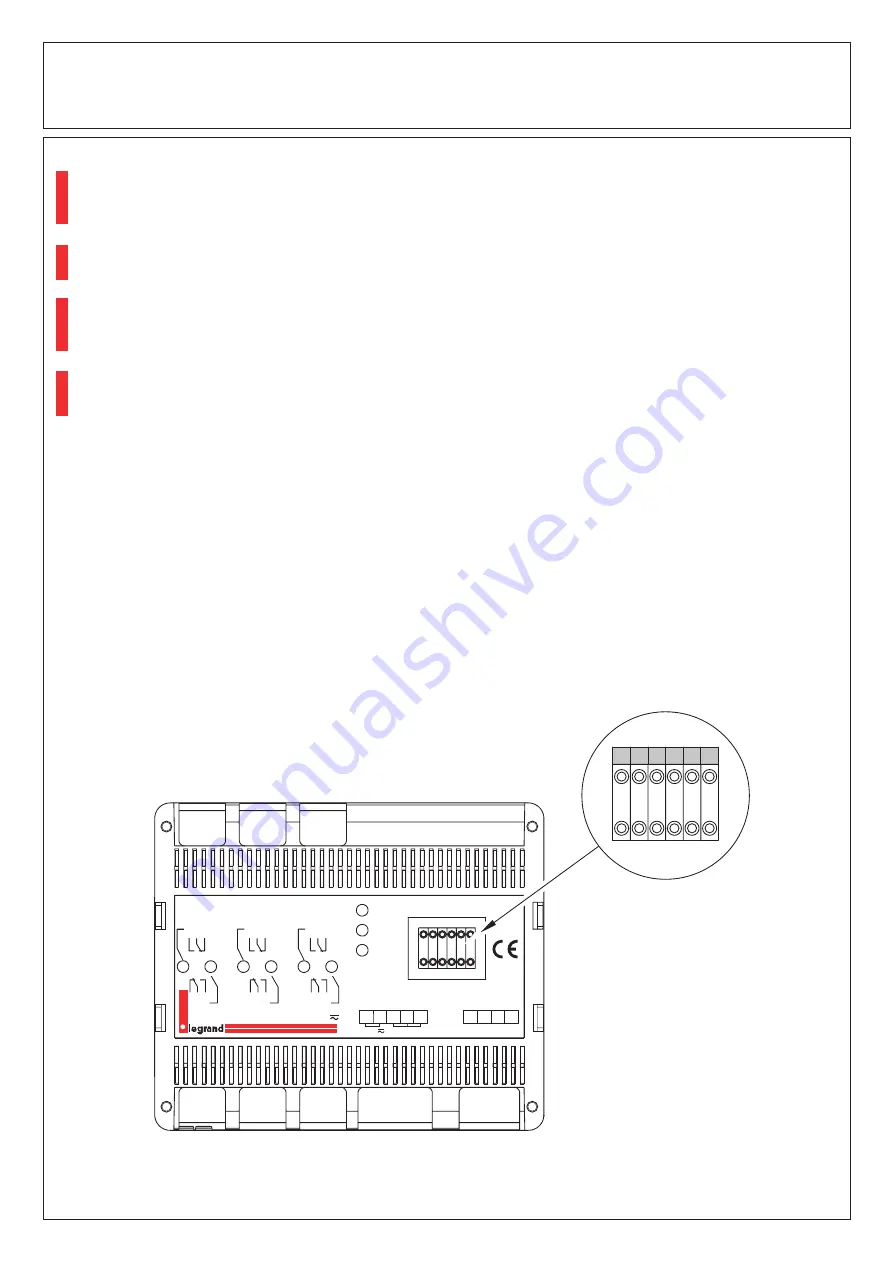 LEGRAND 288 12 Manual Download Page 13