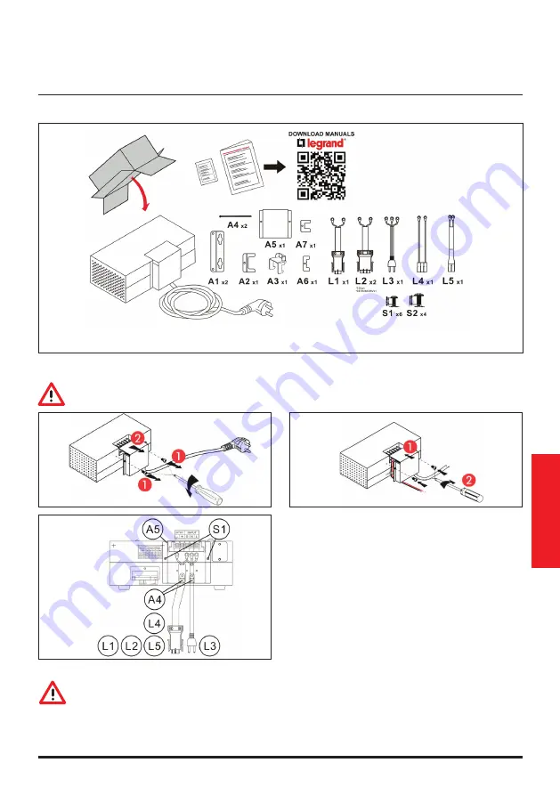 LEGRAND 3 100 85 Installation Manual Download Page 29