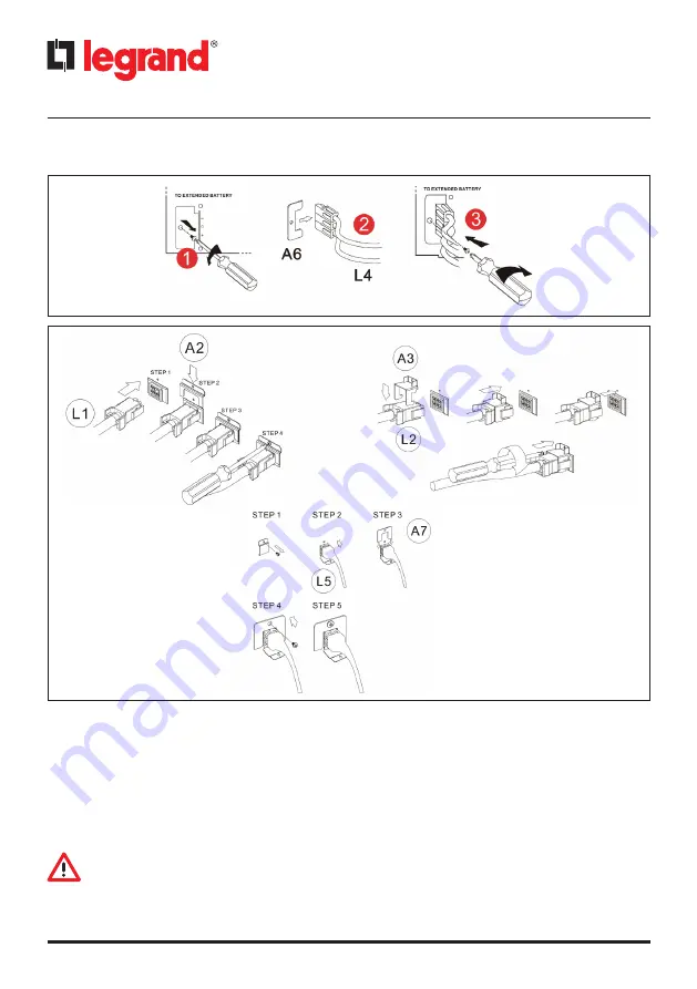 LEGRAND 3 100 85 Installation Manual Download Page 30