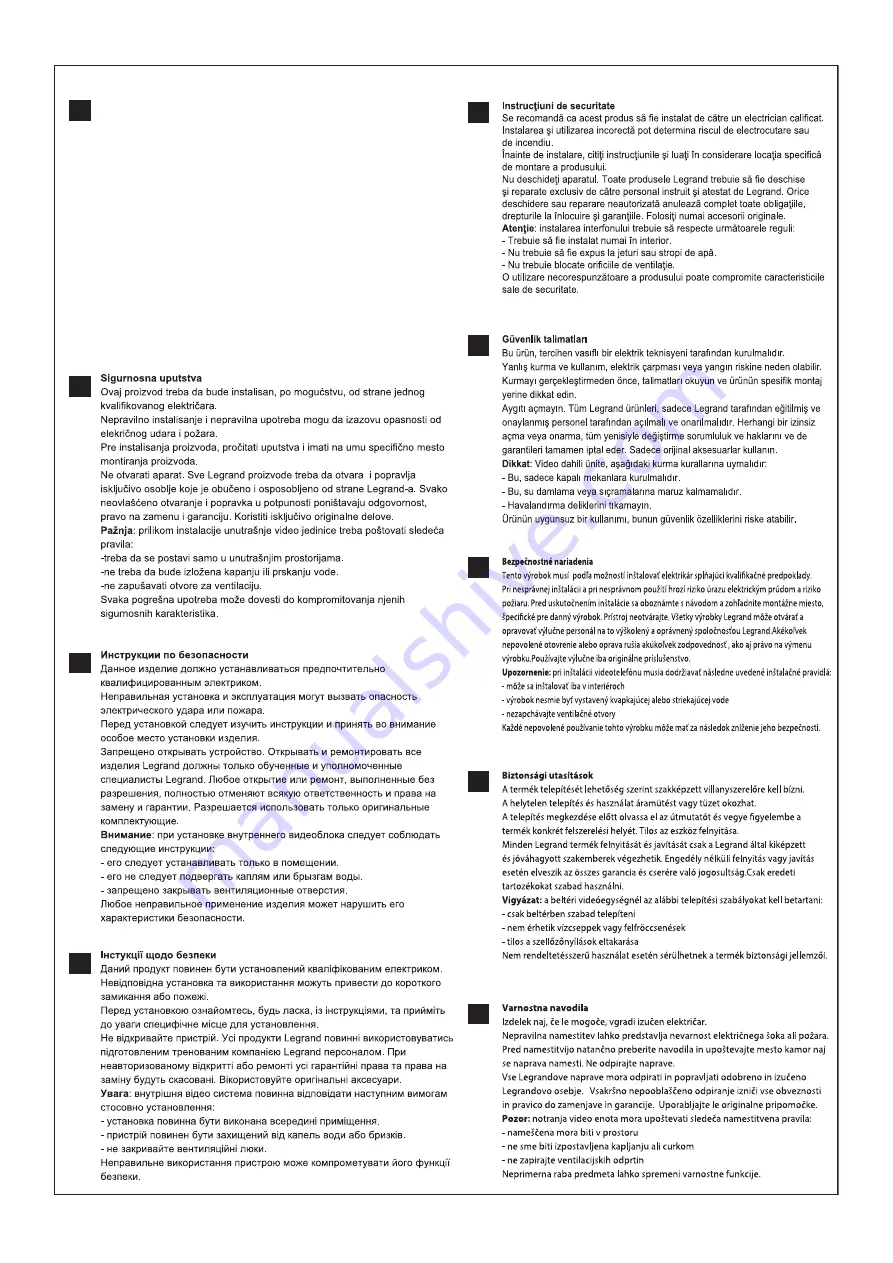 LEGRAND 369115 Manual Download Page 9