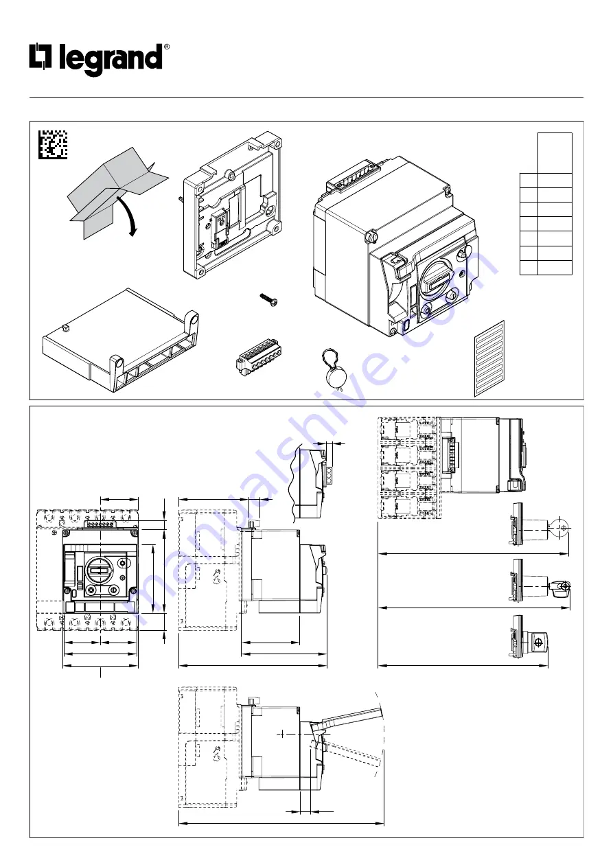 LEGRAND 4 238 40 Скачать руководство пользователя страница 1