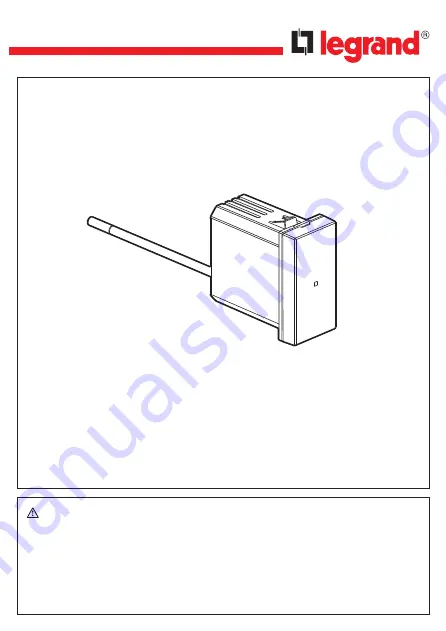 LEGRAND 5 742 00 Manual Download Page 1