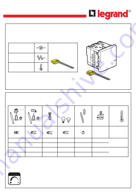 LEGRAND 5 742 02 Quick Start Manual Download Page 5