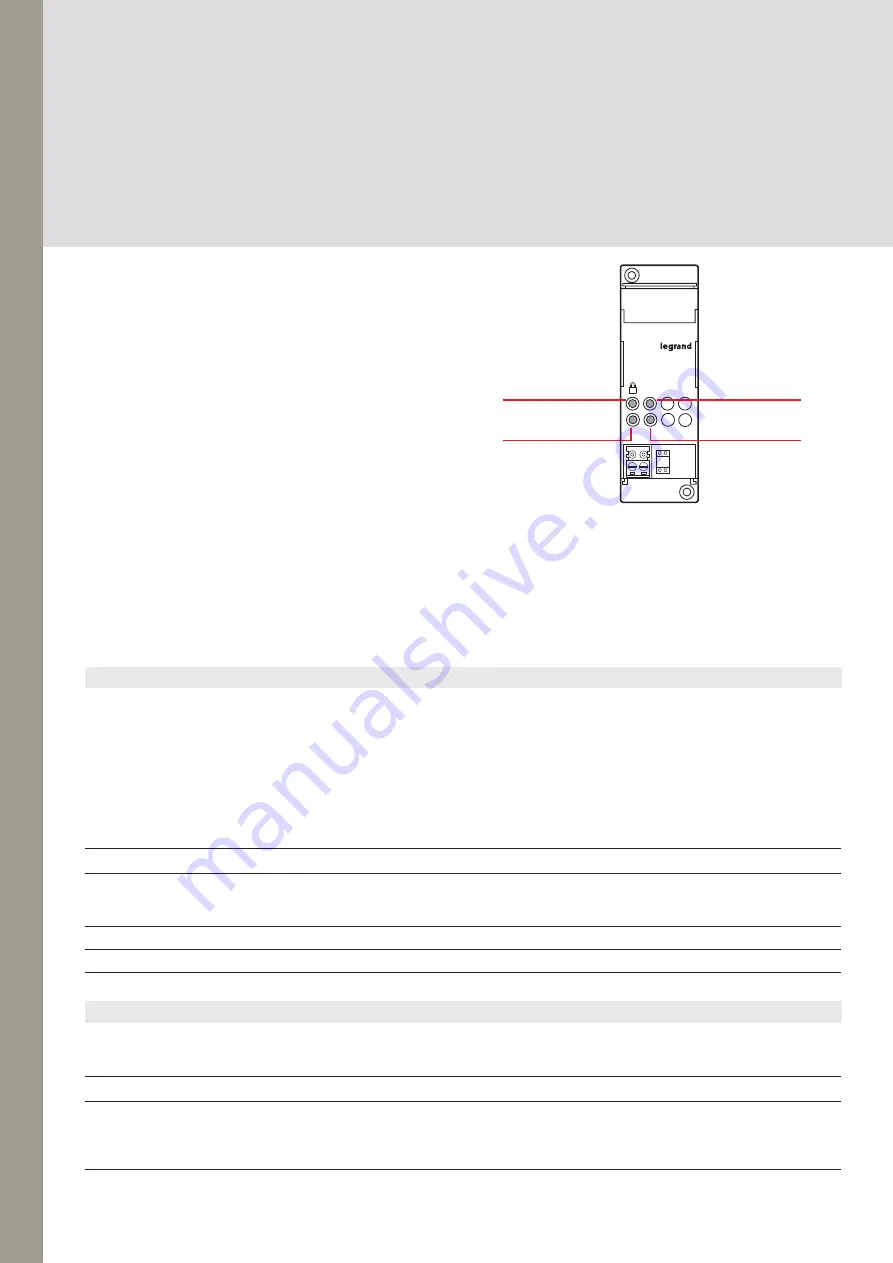 LEGRAND 5739 12 Скачать руководство пользователя страница 4