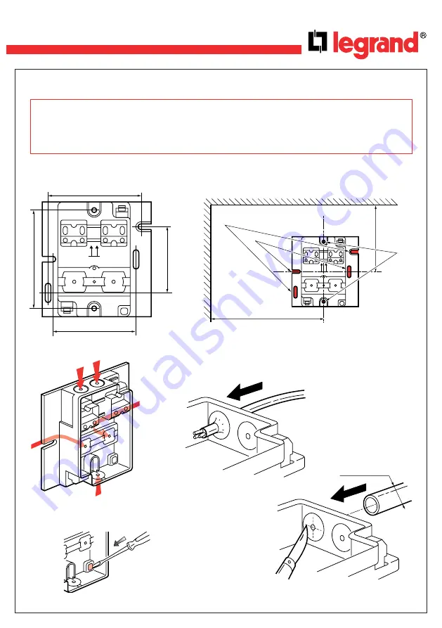 LEGRAND 628 25 Скачать руководство пользователя страница 1