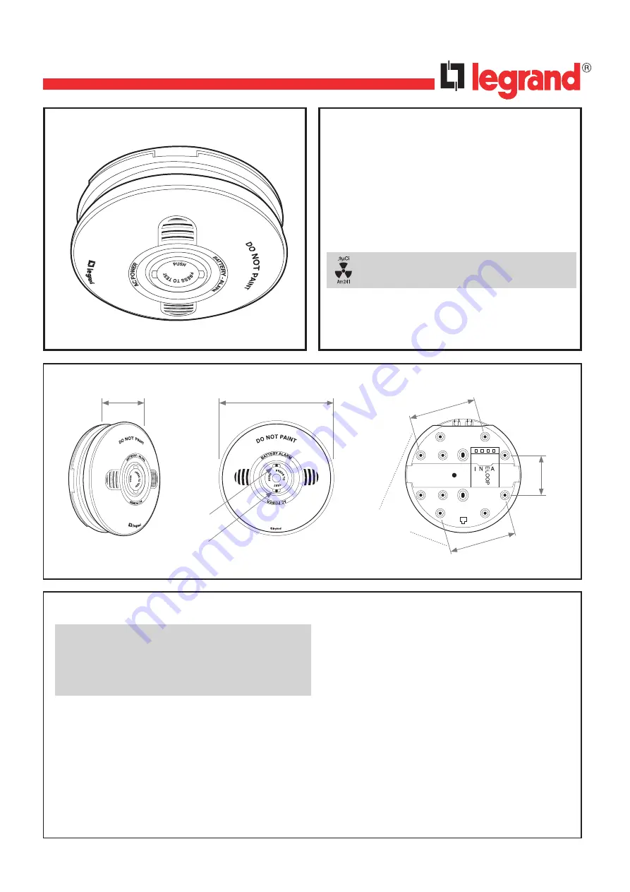 LEGRAND 643084 Installation Instructions Download Page 1