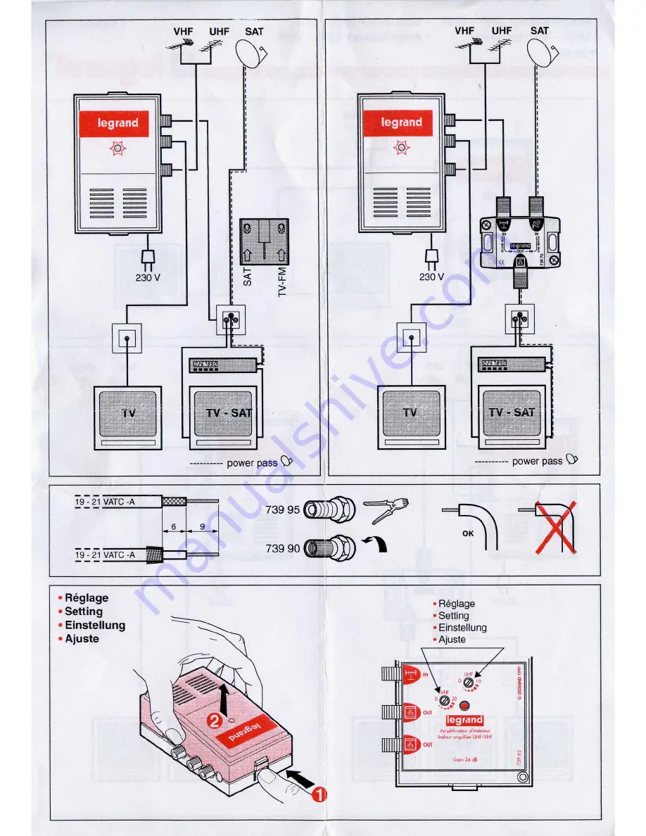 LEGRAND 739 65 Manual Download Page 2