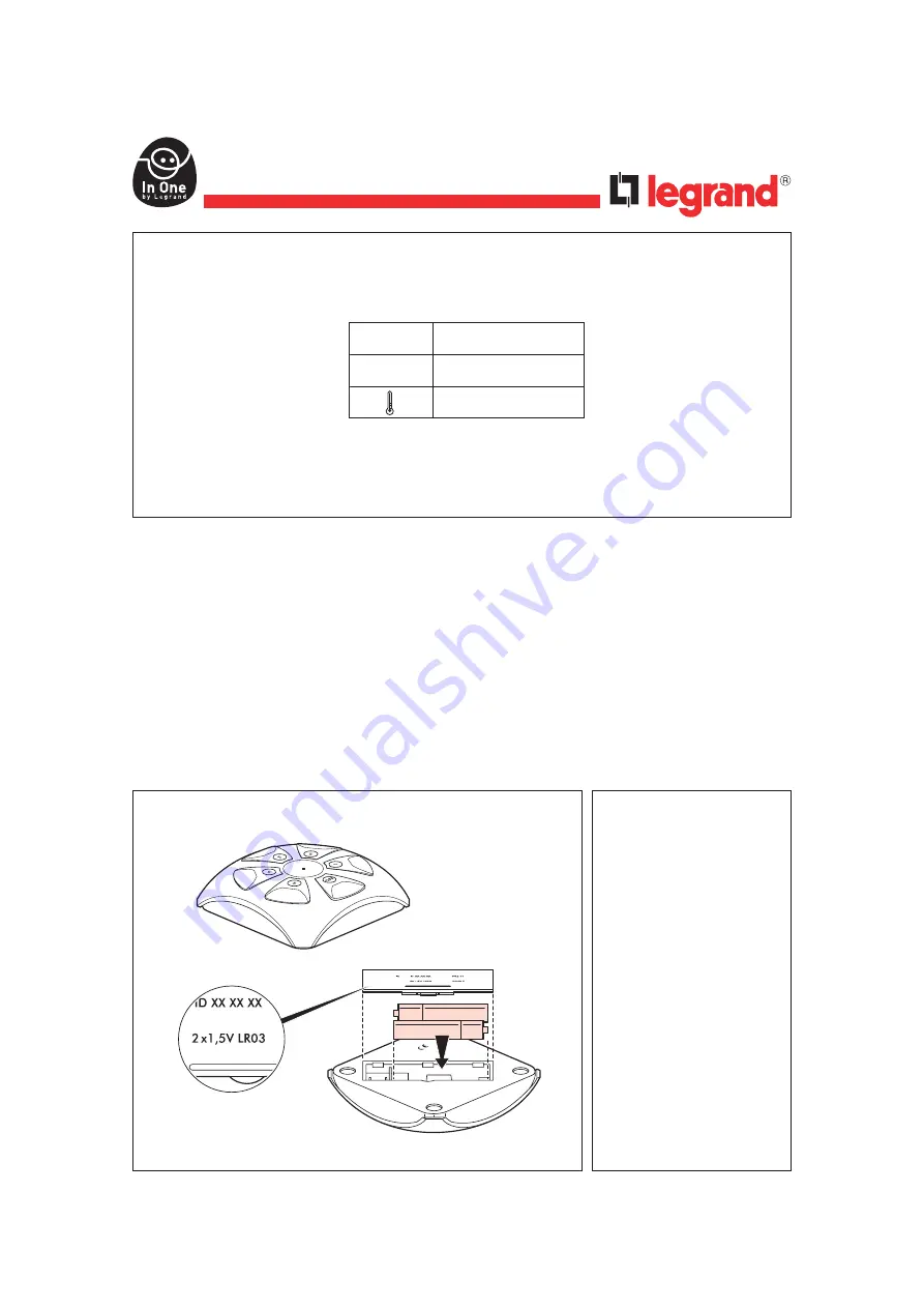 LEGRAND 882 01 Manual Download Page 1