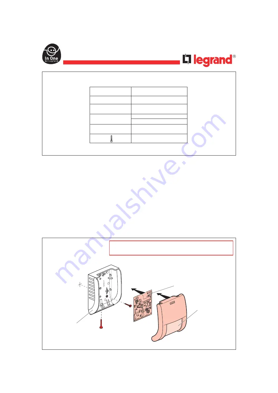 LEGRAND 882 09 Manual Download Page 41