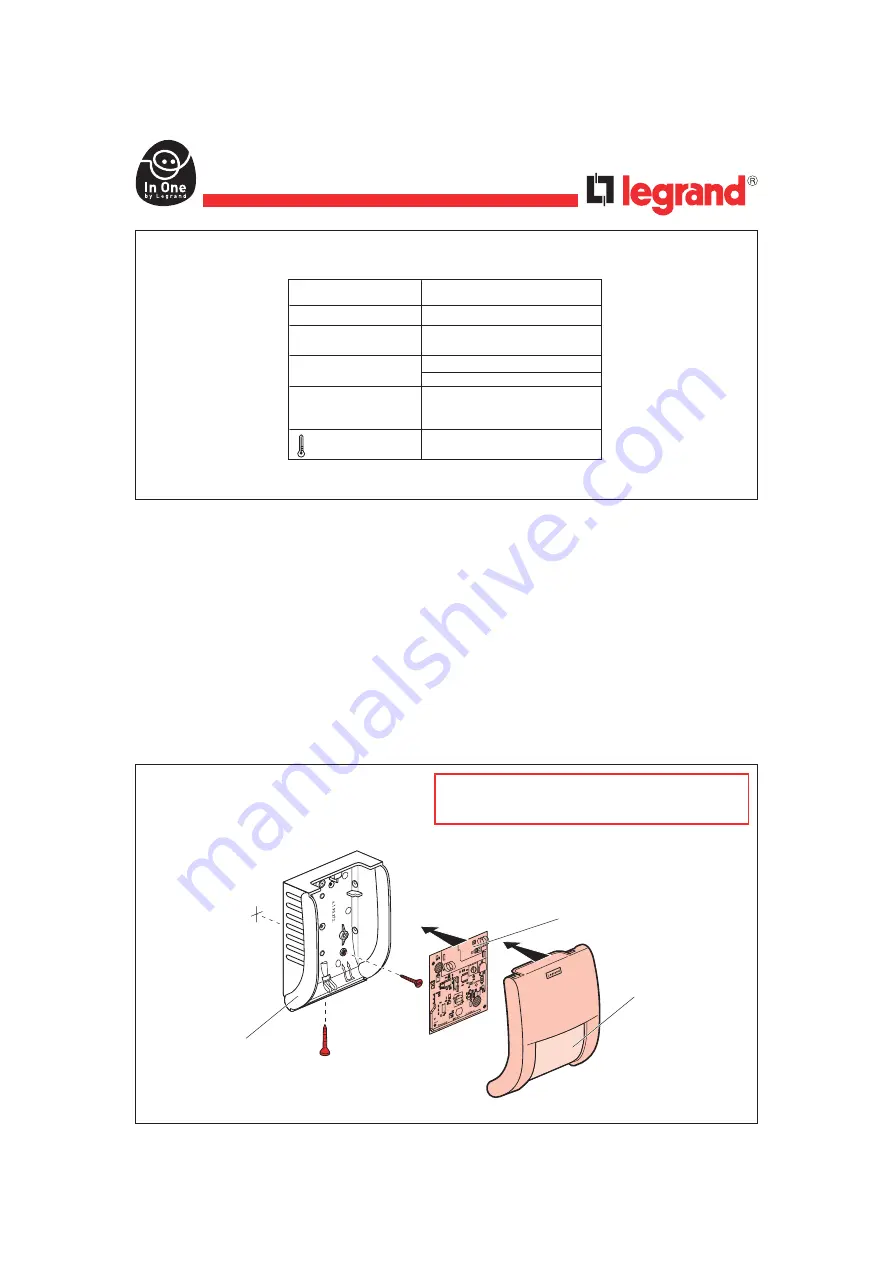 LEGRAND 882 09 Manual Download Page 46